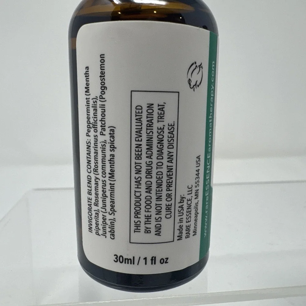 2 RareESSENCE Aromatherapy Invigorate 100% Pure Essential Oil Blend 30ml 1 Fl Oz